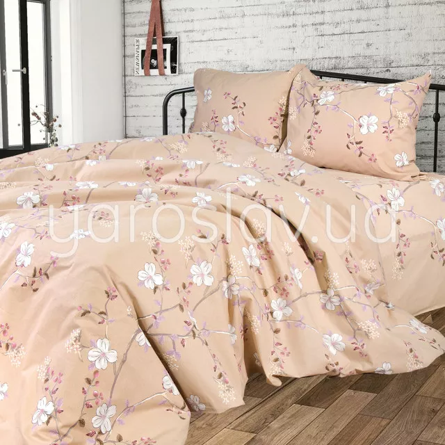 Комплект постільної білизни Ярослав t304 Бязь набивна